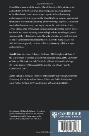 Public Reason and Diversity: Reinterpretations of Liberalism - Gaus Gerald [KSIĄŻKA]