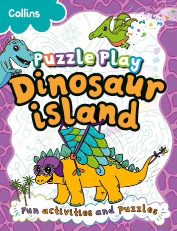Puzzle Play Dinosaur Island - Kia Marie Hunt [KSIĄŻKA]