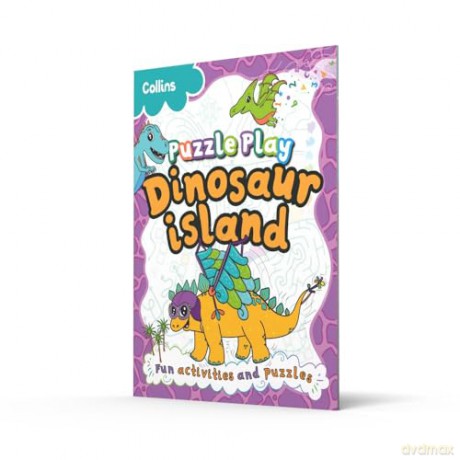 Puzzle Play Dinosaur Island - Kia Marie Hunt [KSIĄŻKA]