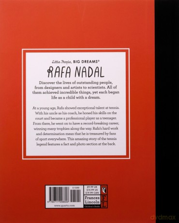 Rafa Nadal (Little People, BIG DREAMS) - Maria Vegara [KSIĄŻKA]