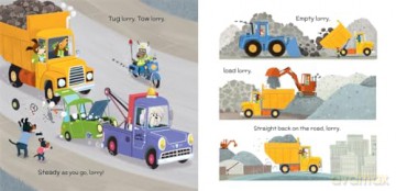 Red Lorry, Yellow Lorry: Board Book (Busy Vehicles!) - Michelle Robinson [KSIĄŻKA]