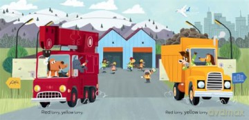 Red Lorry, Yellow Lorry: Board Book (Busy Vehicles!) - Michelle Robinson [KSIĄŻKA]
