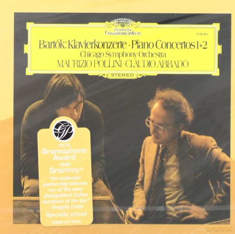 Pollini, Abbado, Chicago Symp. Orch.: Bartok:Piano Conc.1&2 Grand Prix [CD]