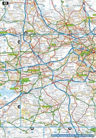 Road Atlas Britain 2025 Spiral bound (AA Road Atlas) (AA Road Atlas Britain) (AA UK Atlas Britain) [KSIĄŻKA]