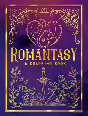 Romantasy Coloring Book: A Coloring Book (Dover Adult Coloring Books) [KSIĄŻKA]