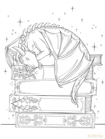 Romantasy Coloring Book: A Coloring Book (Dover Adult Coloring Books) [KSIĄŻKA]