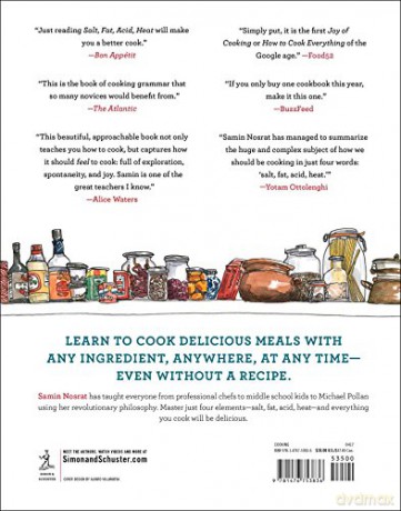 Salt, Fat, Acid, Heat: Mastering the Elements of Good Cooking - Samin Nosrat [KSIĄŻKA]