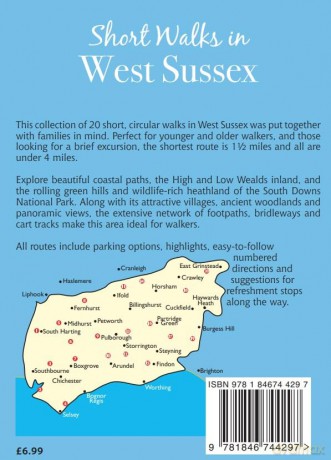 Short Walks in West Sussex: 20 Circular Walks for all the Family (Short Walks for all the Family) - David Weller [KSIĄŻKA]