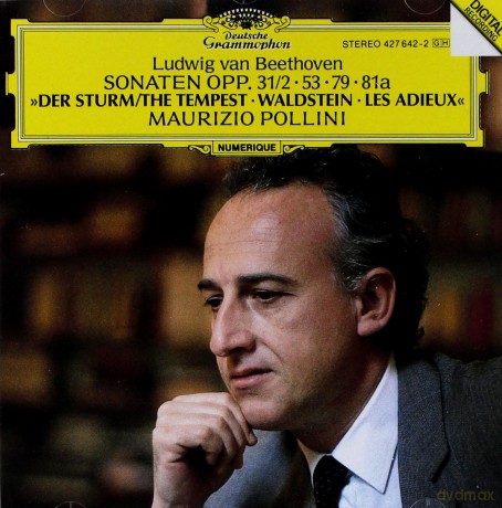 Pollini: Beethoven:Pno Sons 17+21 + [CD]