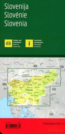 Slovenia: Road and Leisure Map [KSIĄŻKA]