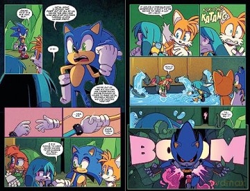 Sonic The Hedgehog, Vol. 14: Overpowered - Evan Stanley [KSIĄŻKA]