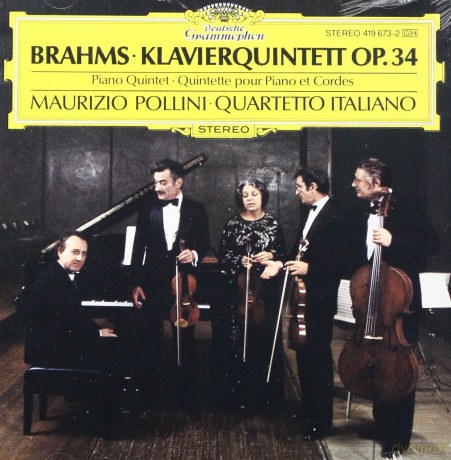 Pollini: Brahms: Klavierquintett Op. 34 [CD]