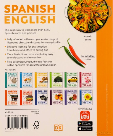 Spanish English Bilingual Visual Dictionary (DK Bilingual Visual Dictionaries) - Dk [KSIĄŻKA]