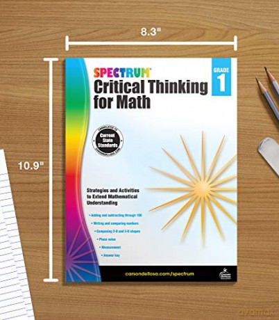 Spectrum Critical Thinking for Math, Grade 1: Volume 43 - Spectrum [KSIĄŻKA]