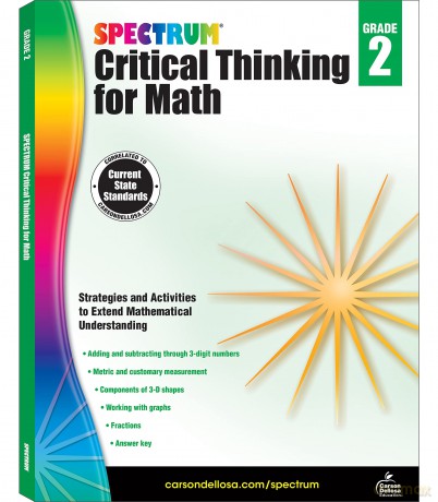 Spectrum Critical Thinking for Math, Grade 2 - Spectrum [KSIĄŻKA]