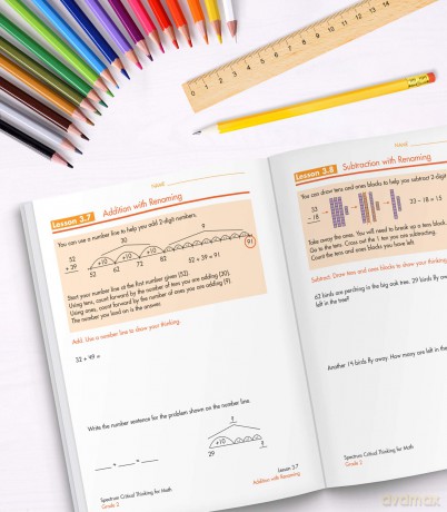 Spectrum Critical Thinking for Math, Grade 2 - Spectrum [KSIĄŻKA]