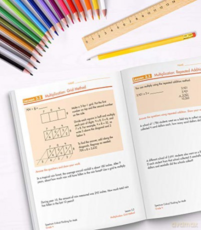 Spectrum Critical Thinking for Math, Grade 4: Volume 46 - Spectrum [KSIĄŻKA]