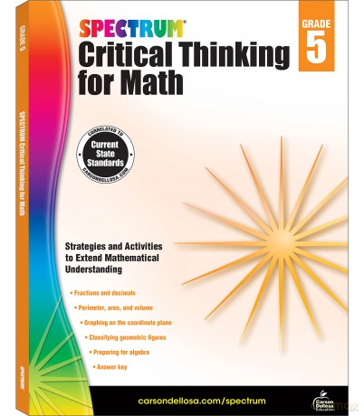 Spectrum Critical Thinking for Math, Grade 5 - Spectrum [KSIĄŻKA]