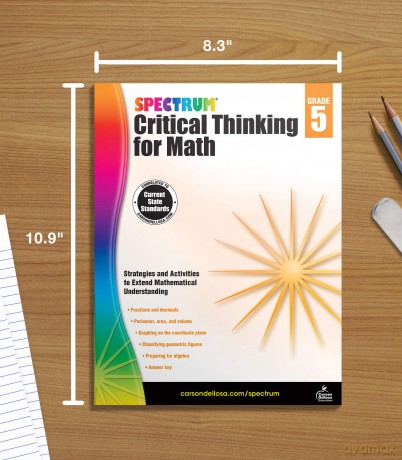 Spectrum Critical Thinking for Math, Grade 5 - Spectrum [KSIĄŻKA]