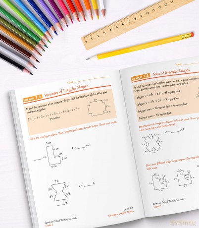 Spectrum Critical Thinking for Math, Grade 5 - Spectrum [KSIĄŻKA]