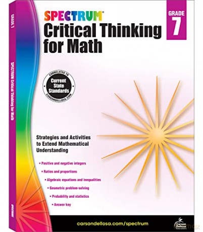Spectrum Critical Thinking for Math, Grade 7: Volume 49 - Spectrum [KSIĄŻKA]