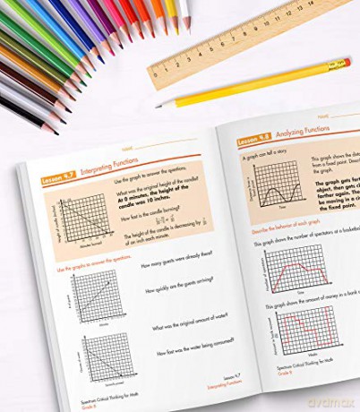 Spectrum Critical Thinking for Math, Grade 8: Volume 21 - Spectrum [KSIĄŻKA]