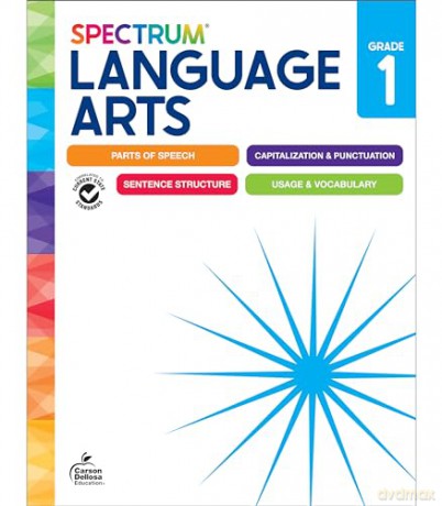 Spectrum Language Arts Workbook, Grade 1 - Spectrum [KSIĄŻKA]