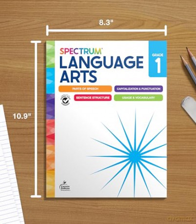 Spectrum Language Arts Workbook, Grade 1 - Spectrum [KSIĄŻKA]