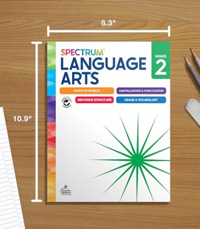 Spectrum Language Arts Workbook, Grade 2 - Spectrum [KSIĄŻKA]