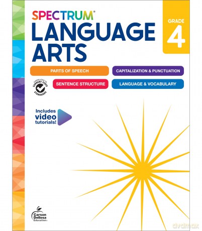 Spectrum Language Arts Workbook, Grade 4 - Spectrum [KSIĄŻKA]