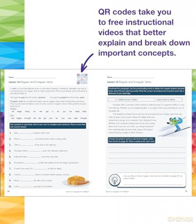 Spectrum Language Arts Workbook, Grade 5 - Spectrum [KSIĄŻKA]