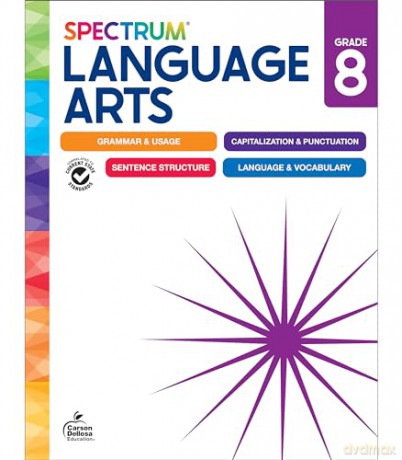 Spectrum Language Arts Workbook, Grade 8 - Spectrum [KSIĄŻKA]