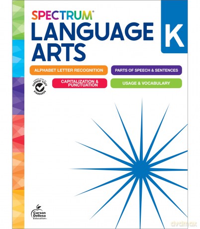Spectrum Language Arts Workbook, Grade K - Spectrum [KSIĄŻKA]