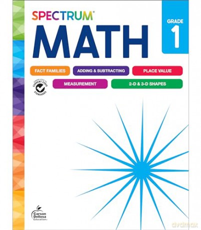 Spectrum Math Workbook, Grade 1 - Spectrum [KSIĄŻKA]