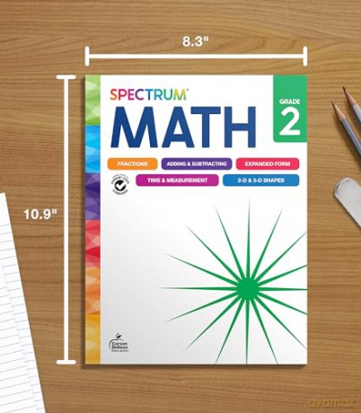 Spectrum Math Workbook, Grade 2 - Spectrum [KSIĄŻKA]
