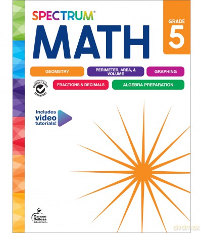 Spectrum Math Workbook, Grade 5 - Spectrum [KSIĄŻKA]