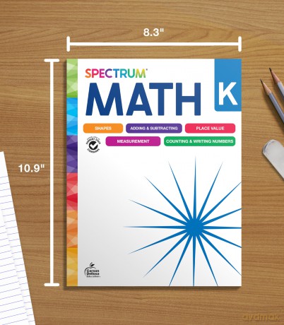 Spectrum Math Workbook, Grade K - Spectrum [KSIĄŻKA]