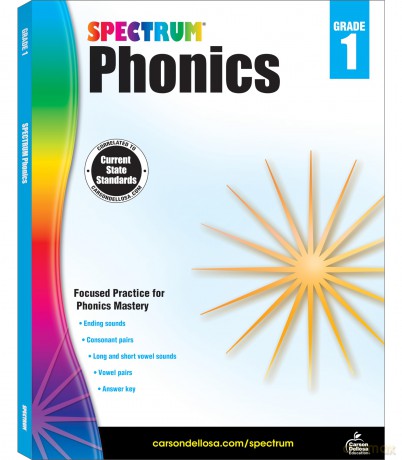 Spectrum Phonics, Grade 1 - Spectrum [KSIĄŻKA]