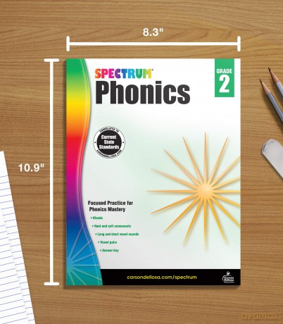 Spectrum Phonics, Grade 2 - Spectrum [KSIĄŻKA]
