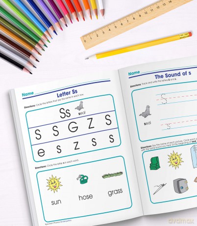 Spectrum Phonics, Grade K: Volume 90 - Spectrum [KSIĄŻKA]
