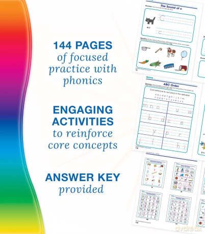 Spectrum Phonics, Grade K: Volume 90 - Spectrum [KSIĄŻKA]