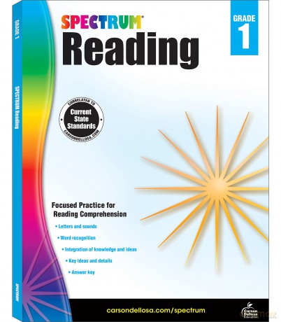 Spectrum Reading Workbook, Grade 1: Volume 20 - Spectrum [KSIĄŻKA]