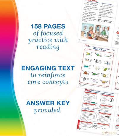 Spectrum Reading Workbook, Grade 1: Volume 20 - Spectrum [KSIĄŻKA]
