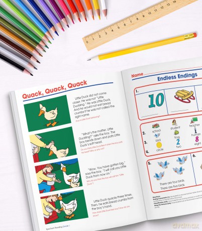 Spectrum Reading Workbook, Grade 1: Volume 20 - Spectrum [KSIĄŻKA]