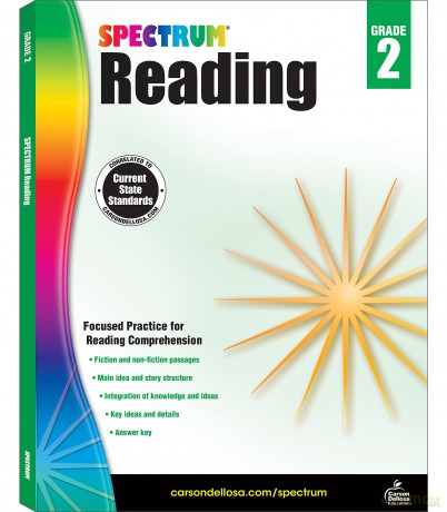 Spectrum Reading, Grade 2 - Spectrum [KSIĄŻKA]