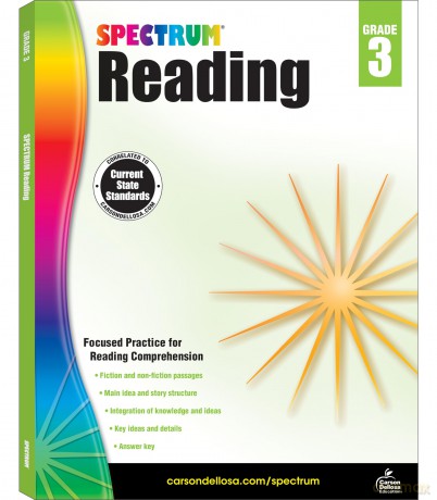 Spectrum Reading, Grade 3 - Spectrum [KSIĄŻKA]