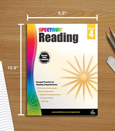 Spectrum Reading, Grade 4 - Spectrum [KSIĄŻKA]