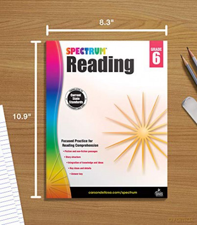 Spectrum Reading, Grade 6 - Spectrum [KSIĄŻKA]