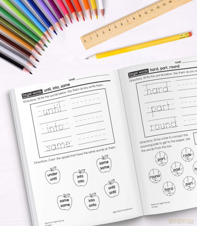 Spectrum Sight Words, Grade 1 - Spectrum [KSIĄŻKA]