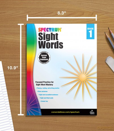 Spectrum Sight Words, Grade 1 - Spectrum [KSIĄŻKA]
